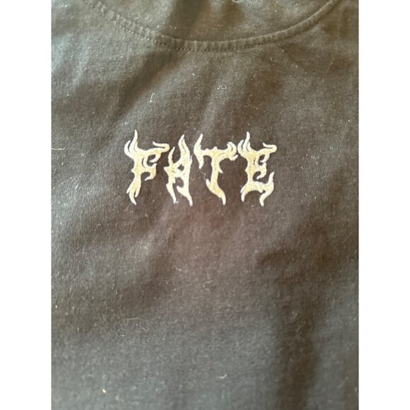 Fate Prime Essentials Small T-Shirt Black Skull Graphic 100% Cotton - Picture 2 of 5